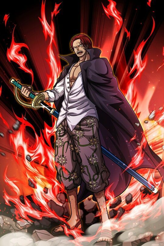 Shanks, red hair, 39 years old