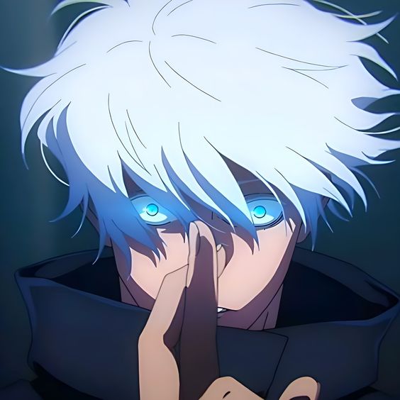 Gojo Satoru, white hair, 28 years old
